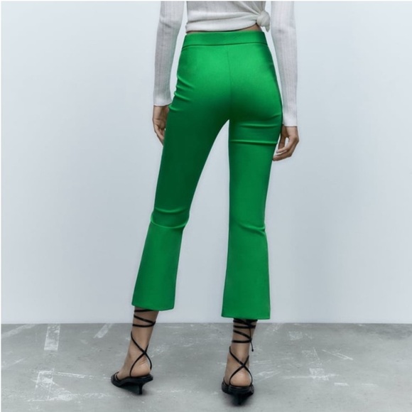 ZARA CAPRI PANTS - P8258 - Picture 8 of 12